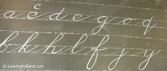 What does handwriting say?