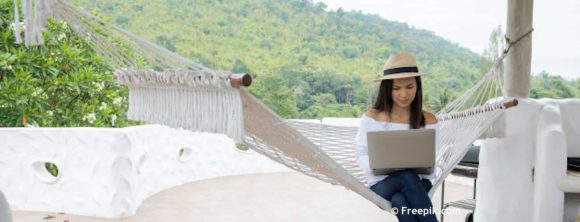 reizen en werken, digitale nomade