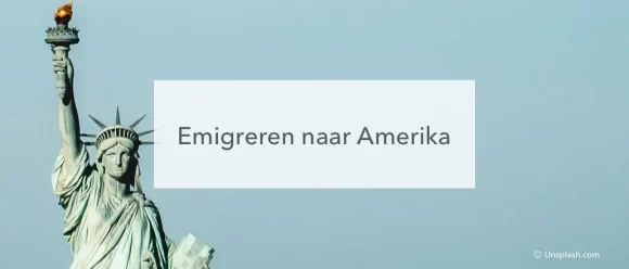 Vrijheidsbeeld Emigreren naar Amerika