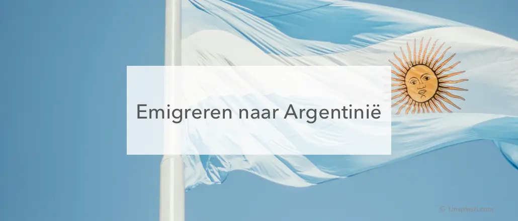argentijnse vlag, Emigratie Argentinie