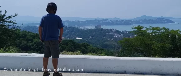 uitkijkpunt motorrijden in Mexico