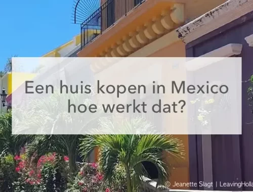 rijtje mexicaanse huizen, een huis kopen in Mexico hoe werkt dat?