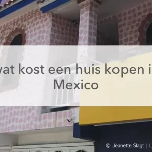 huis kopen in Mexico, gekleurd huis