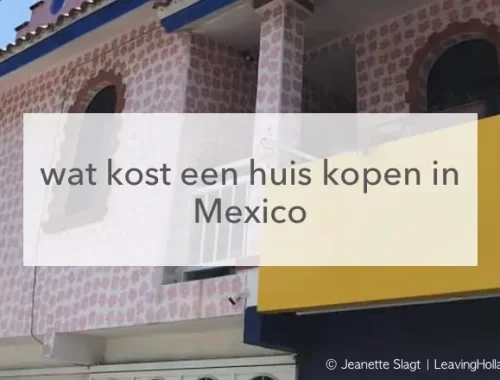 huis kopen in Mexico, gekleurd huis