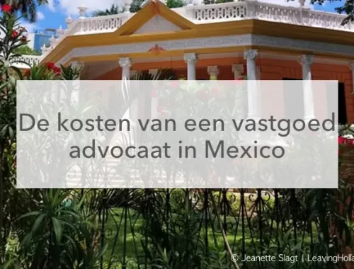 huis Merida yucatan, vastgoed advocaat mexico kosten
