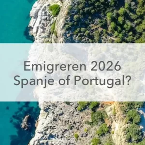 Kustlijn Spanje of Portugal Emigreren