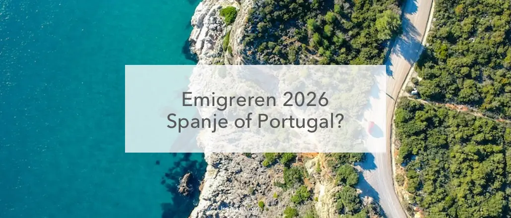 Kustlijn Spanje of Portugal Emigreren
