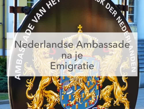 Hek Ambassafe, Nederlandse Ambassade na je emigratie