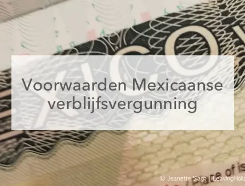 financiële voorwaarden Mexicaans visum