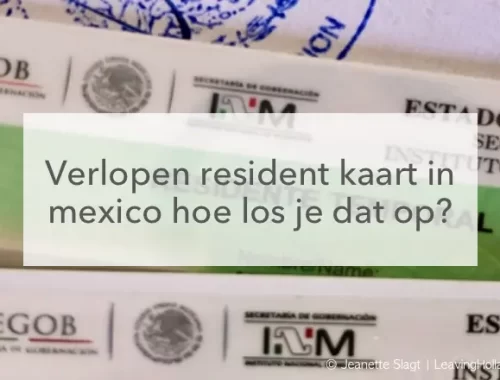 verlopen resident kaart MExico