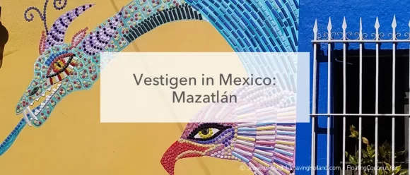 muurschildering fenix, vestigen in Mazatlan