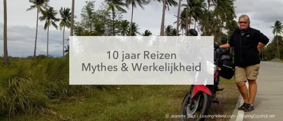Jeanette Slagt motor Filipijnen, 10 jaar reizen mythe en werkelijkheid