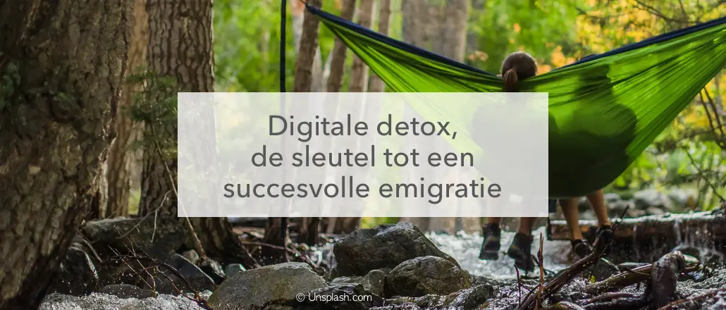hangmat bos digitale detox succesvol emigreren