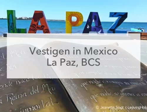 letters La Paz, vestigen in mexico La Paz BCS