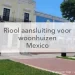 straatje Mexico, riool aansluiting Mexico