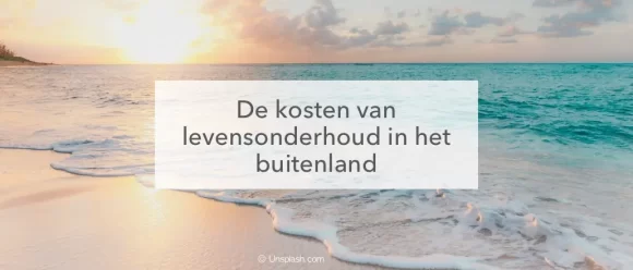 tropisch strand kosten levensonderhoud buitenland