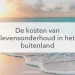 tropisch strand kosten levensonderhoud buitenland