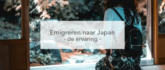 Emigratie Japan ervaring, vrouw in raam