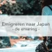 Emigratie Japan ervaring, vrouw in raam
