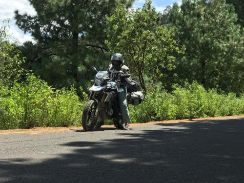 Ergens in Mexico, motorreis 1