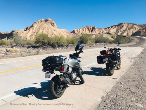 Route N1, BCS, Mexico, motorreis deel 1