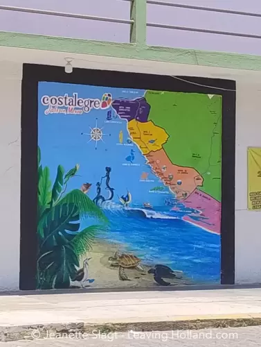 Kaart van Costa Alegre