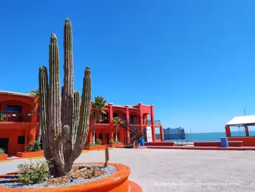 Het hotel in San Felipe